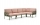 sofa Komodo 5 AGAVE rosa quarzo