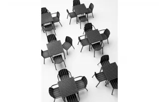 sedia Tiberina Bistrot/Armchair antracite
